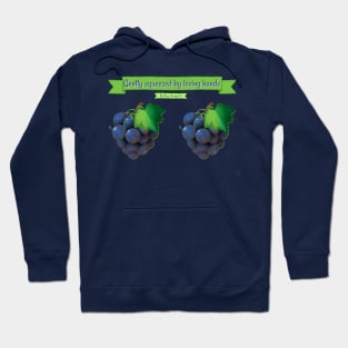 Gently Squeezed by Loving Hands Vineyard Hoodie